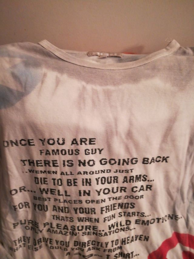 Camiseta chico talla L