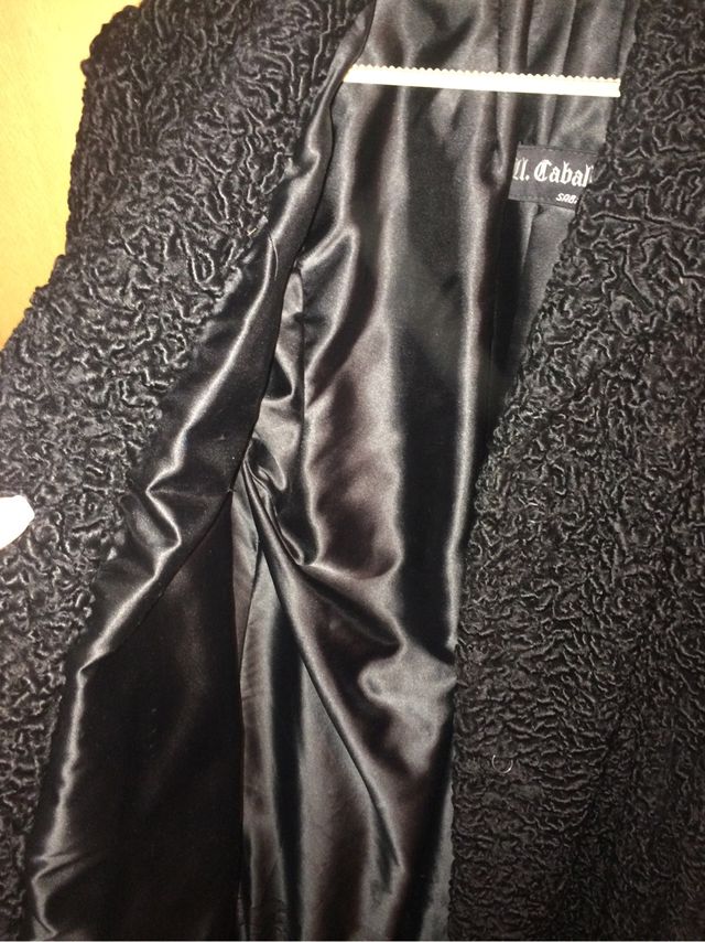 Abrigo Astracán talla 46