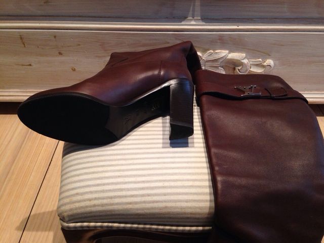 Botas de Piel Louis Vuitton