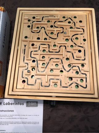 bola laberinto juguettos