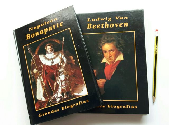 Libros Napoleón y Beethoven