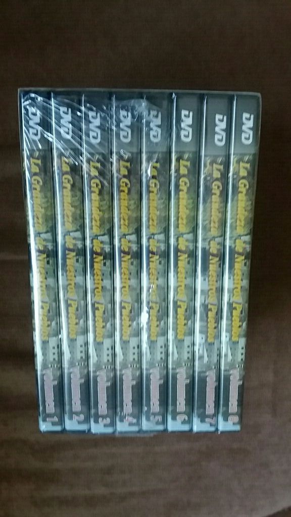 DVD's Coleccion Joyas Naturales y Culturales