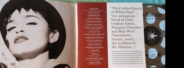 Cd Madonna "The immaculate collection"