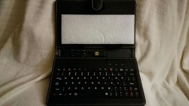 Soporte para tableta de 8 pulgadas con teclado USB