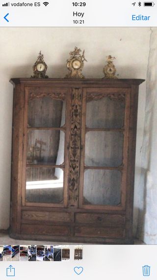 Vitrina antigua de segunda mano por 289 u20ac en Caravaca de Artesanato Quarto De Bebe ~ Vitrina antigua de segunda mano por 289 u20ac en Caravaca de