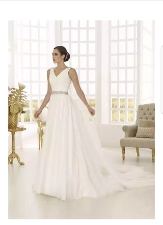 vestido de novia talla 46 de segunda mano en la provincia de madrid