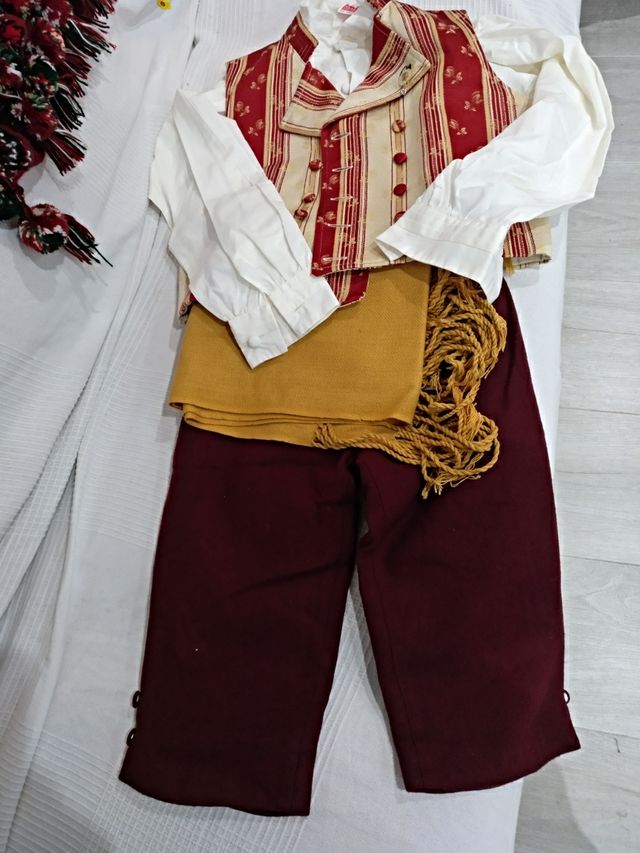 Traje de fallero para niño