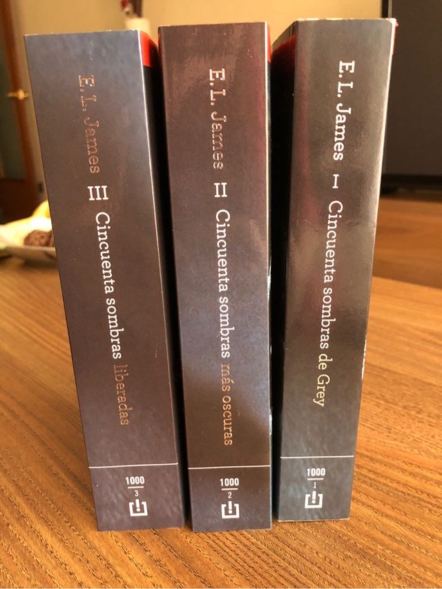 Trilogía 50 sombras NUEVA