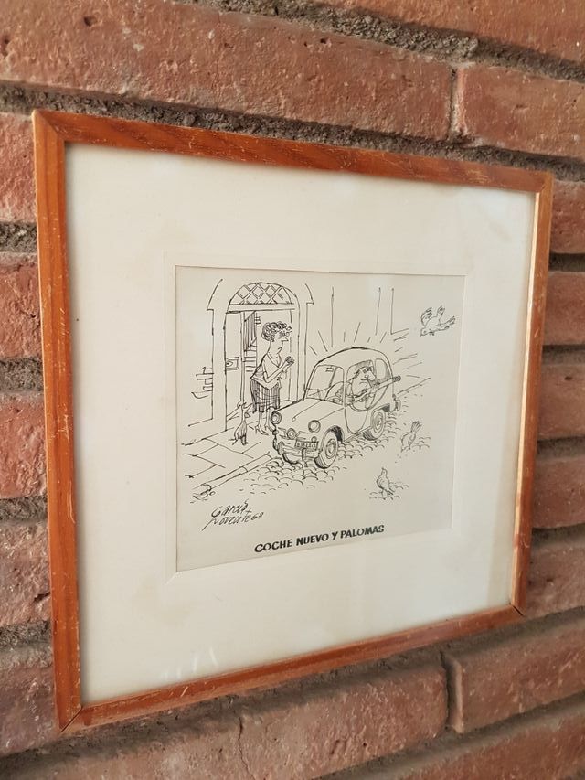 Dibujo original cómic