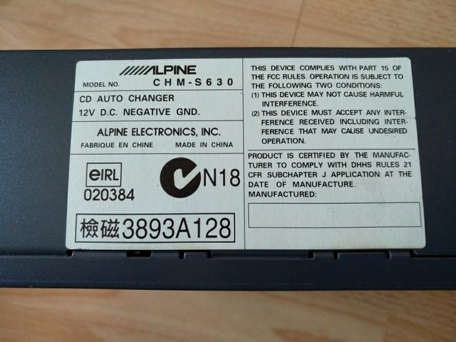 Cargador de CDS Alpine