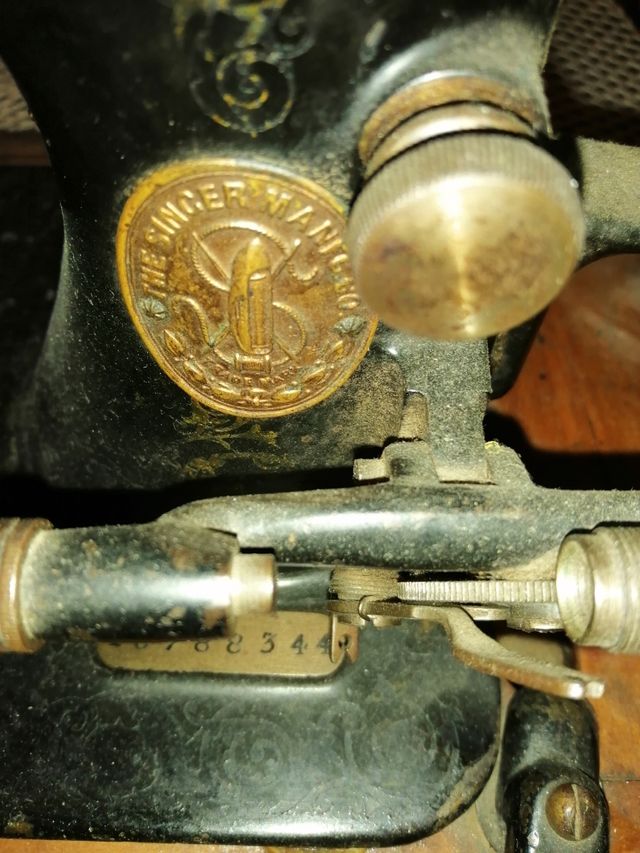 máquina de coser 1886 de singer