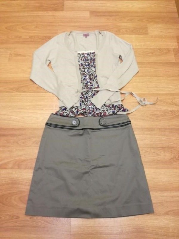 Trucco falda y jersey. talla 36.