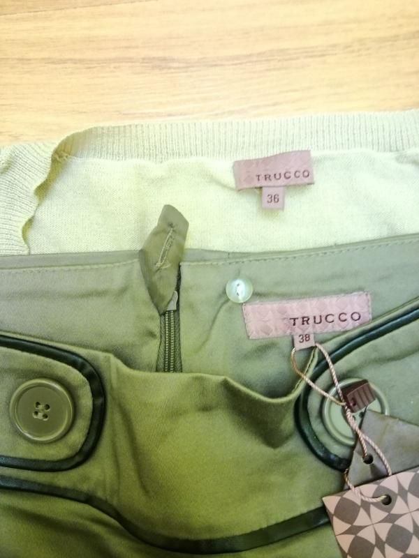 Trucco falda y jersey. talla 36.