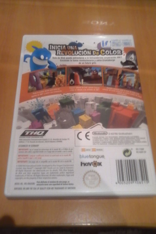 De Blob Wii PAL España
