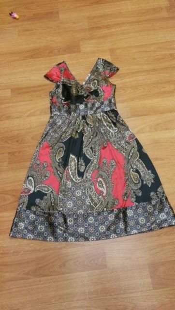 Vestido de Raso. Talla S.