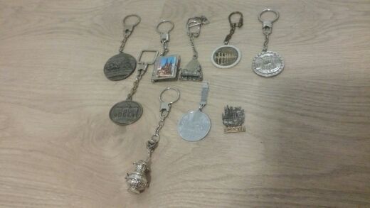 Lote llaveros ciudades