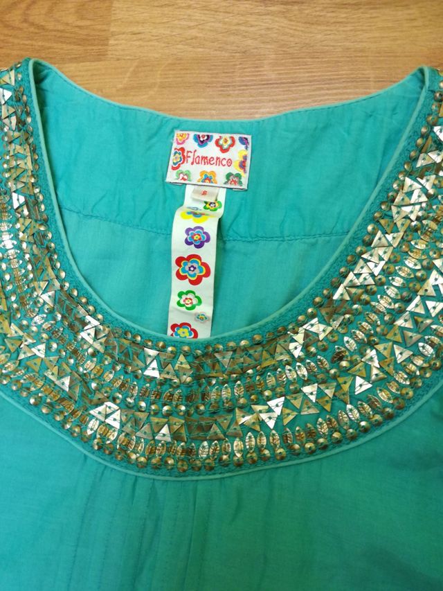 Lote de 2 vestidos. _Flamenco y Mamatoyoo. Talla S