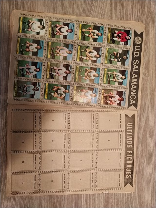 album fútbol cromos 1974