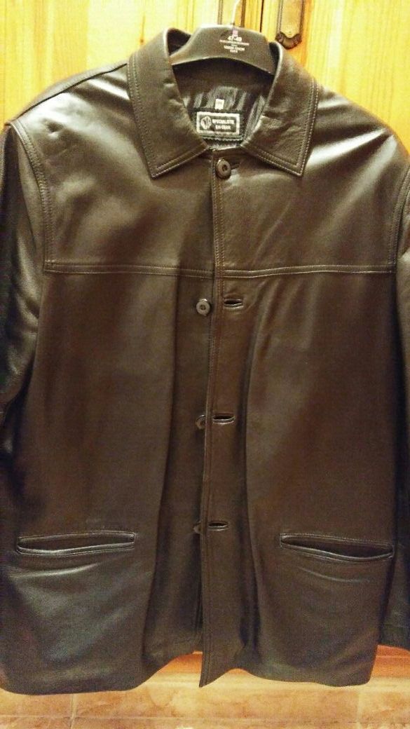 Chaqueta piel hombre