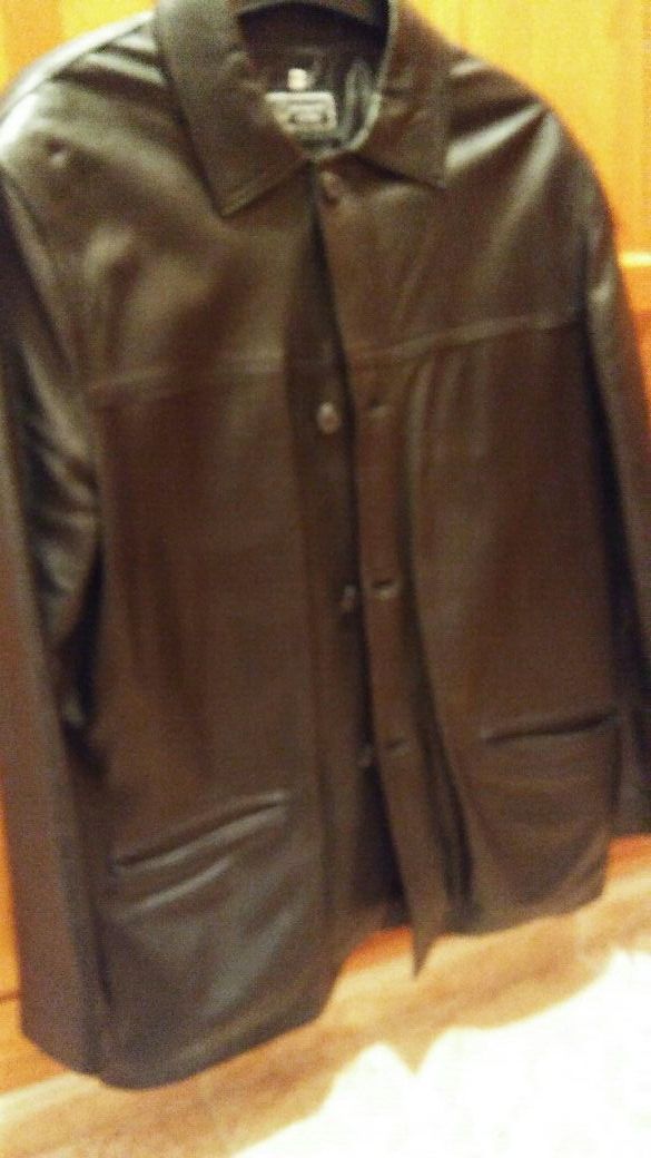 Chaqueta piel hombre