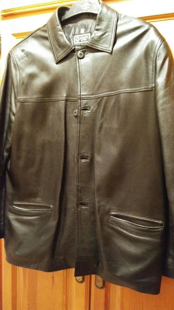 Chaqueta piel hombre