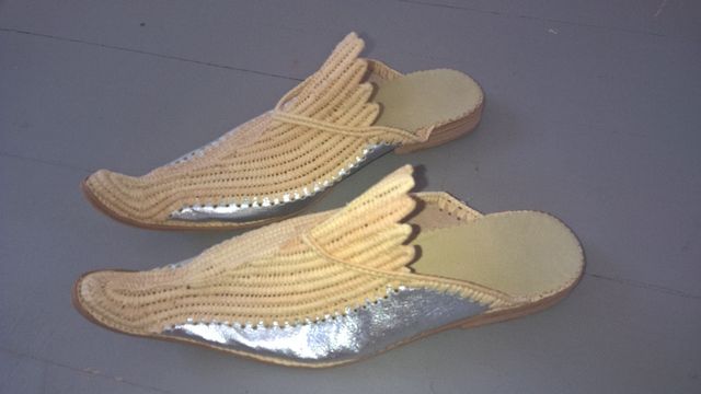 leather slipper