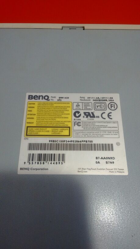 lector de Cd, grabadora de cd-DVD, grabadora de cd