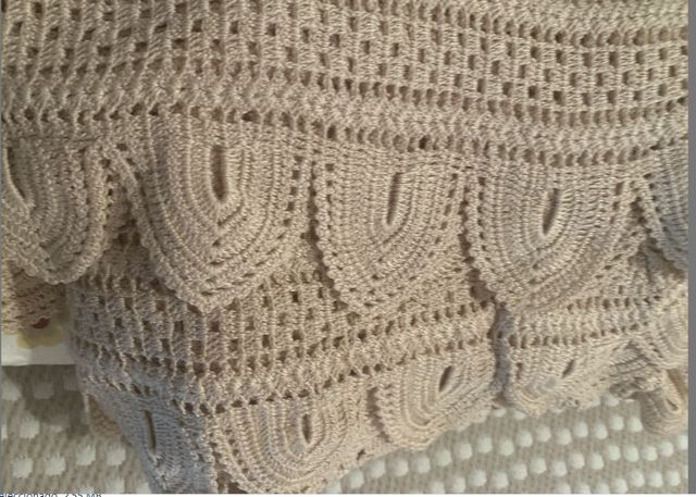 ¡¡SUPER REBAJAS!! Colcha Crochet-Ganchillo-a mano