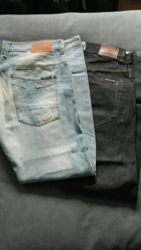 vaqueros bsk y pull twisted talla 40