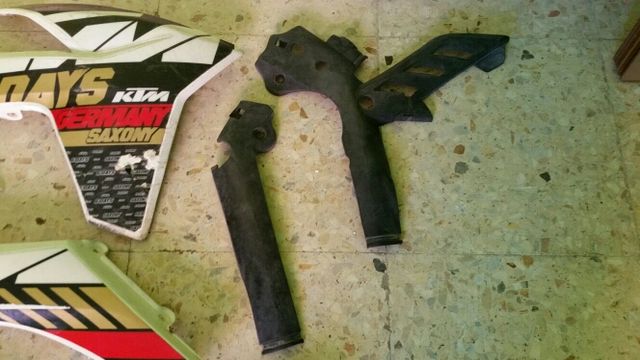 Protector chasis KTM 350 2013 Six days Alemania