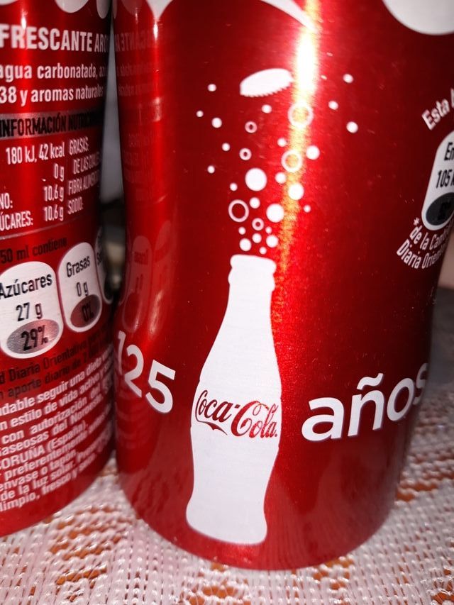 lote 2 botes coleccionistas coca cola bote