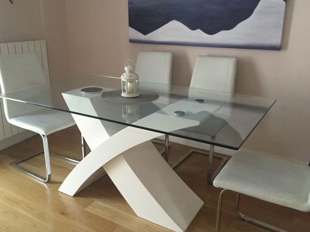 Mesa comedor diseño de segunda mano por 250 € en Ermua en WALLAPOP Mesa comedor diseño de segunda mano por 250 € en Ermua en WALLAPOP