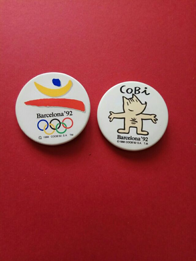 chapas Barcelona 1992