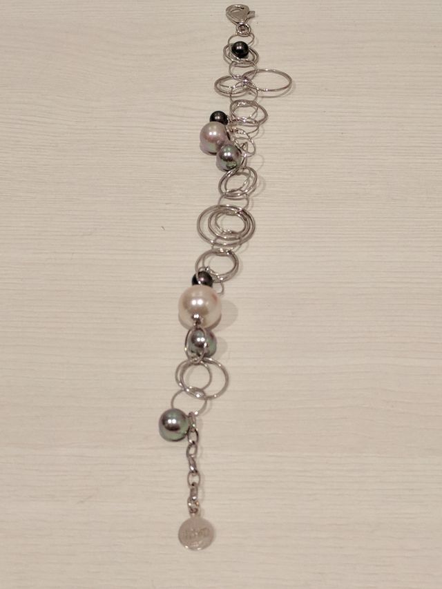 Pulsera plata Majorica capricho