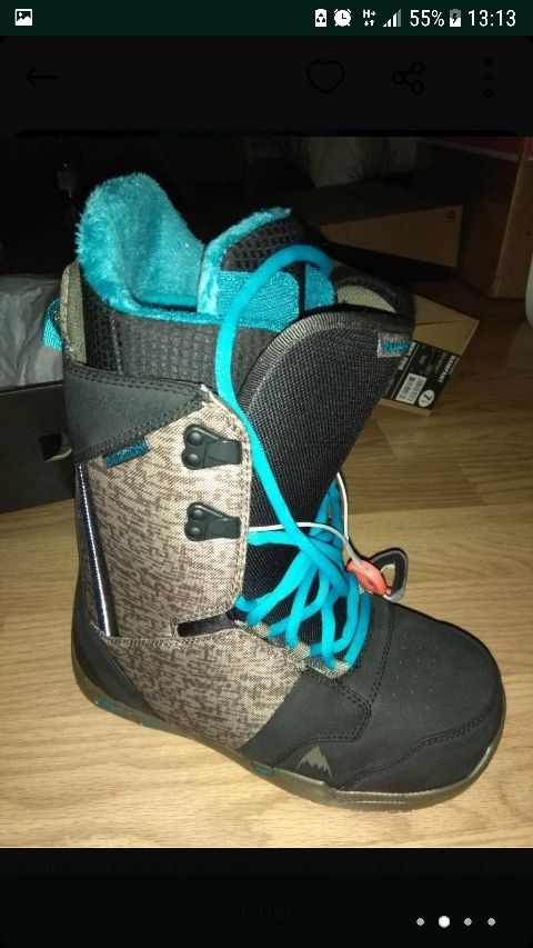botas del Snow modelo burton rampat