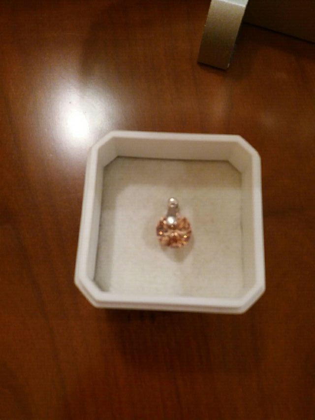 Colgantes plata y circonita