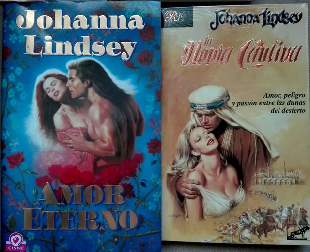 Novela romántica bolsillo de johanna Lindsey