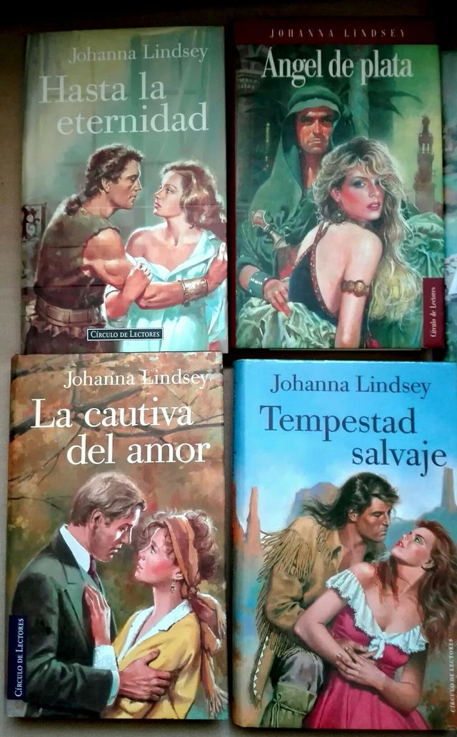 Lote novela romántica de Johanna Lindsey