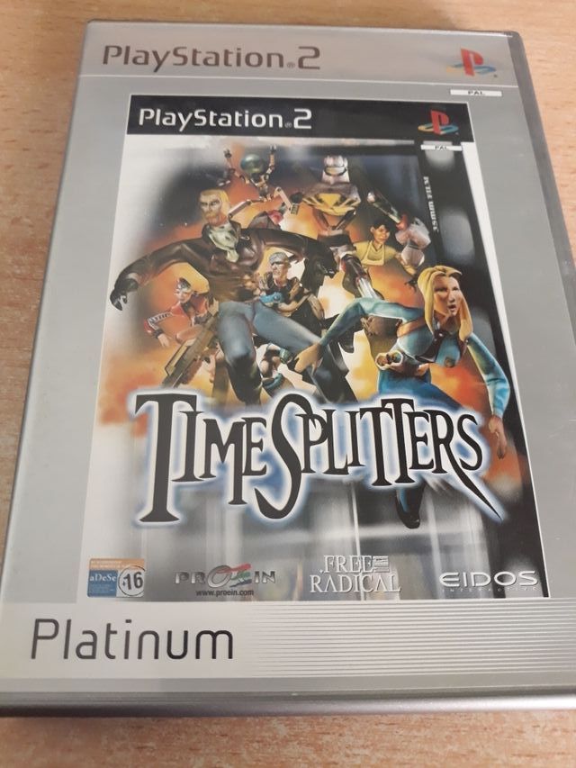 Juego ps2 Time Splitters