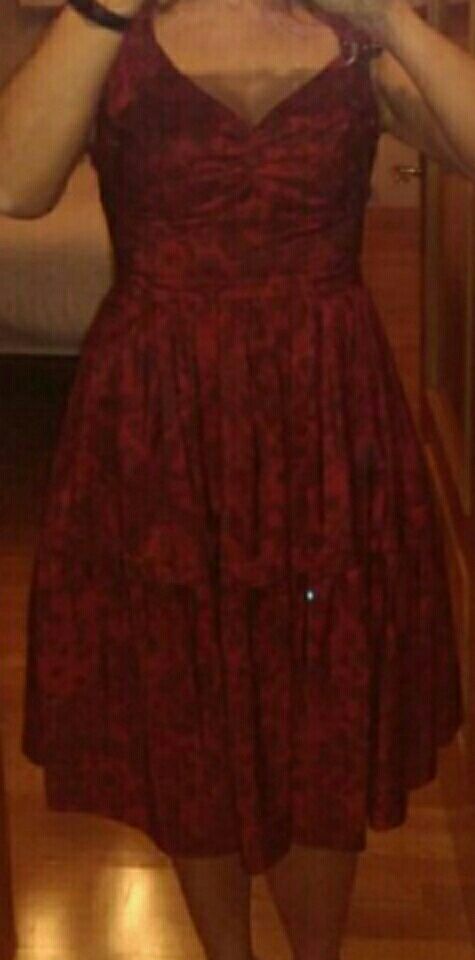 Abito da festa nuziale corto vintage Armand Basi T 40