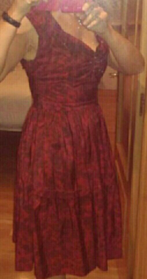 Abito da festa nuziale corto vintage Armand Basi T 40