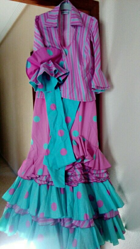 Traje flamenca