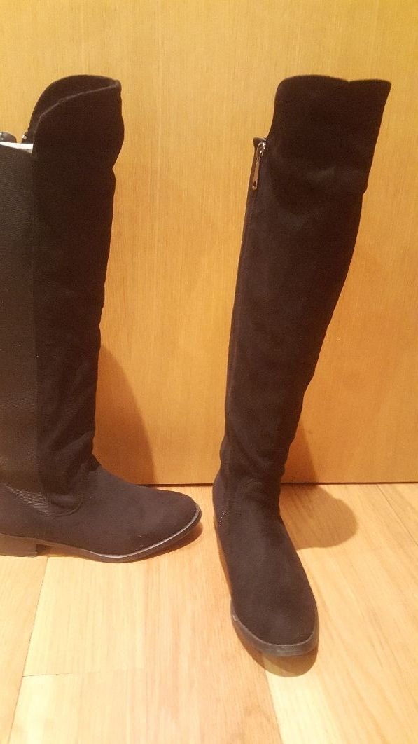 Botas mosqueteras negras