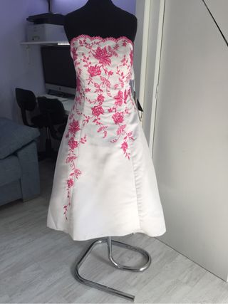 vestido para boda civil de segunda mano en madrid en wallapop