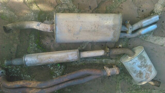 Tubo escape Golf Gti mk2