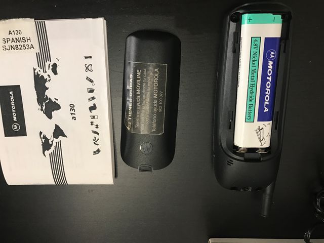 SE VENDE MOTOROLA A130 PARA COLECCIONISTA