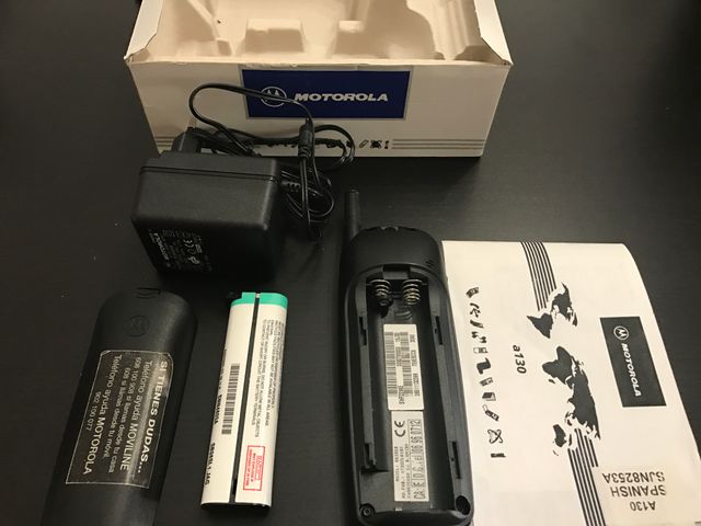 SE VENDE MOTOROLA A130 PARA COLECCIONISTA