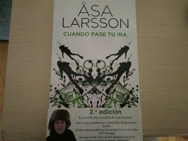 libro "Cuando pase tu ira" de Asa Larsson