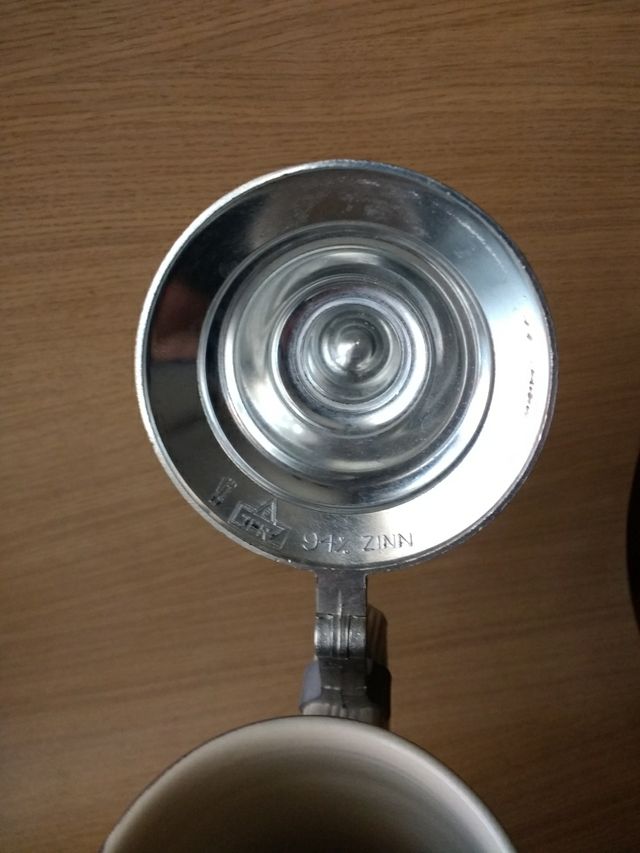 Jarra alemana cerveza grande.