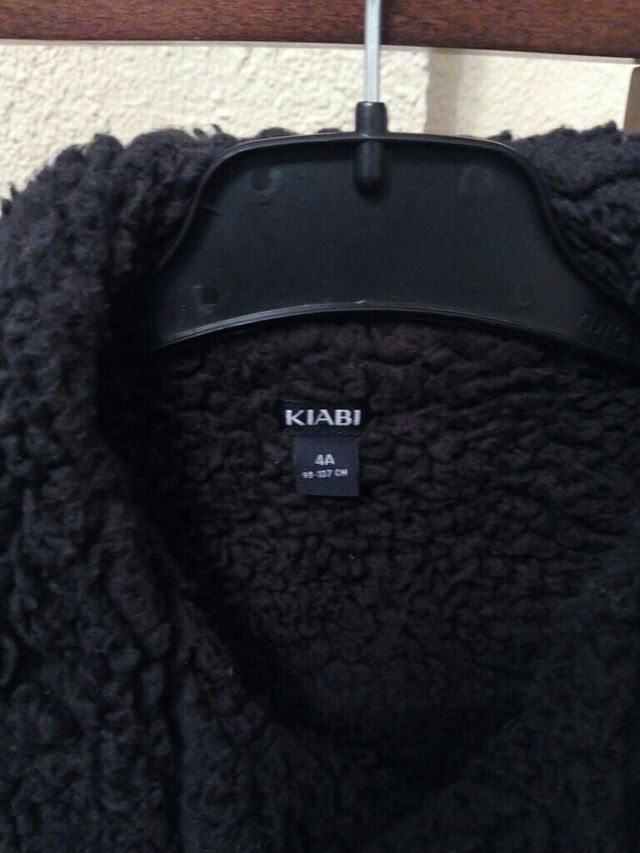 Chaqueta de paño para niño 3-4 años